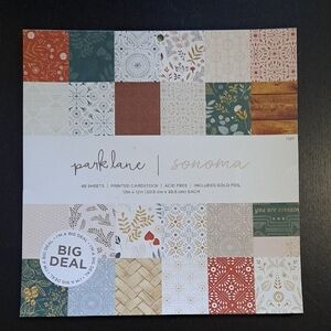 NEW Park Lane Scrapbooking Pages- Sonoma, 6 Pages